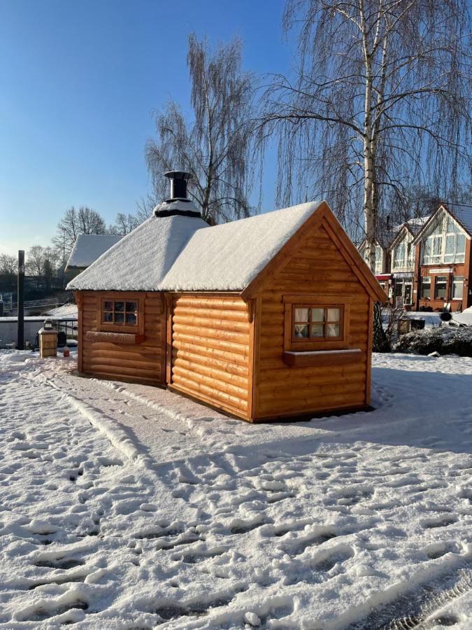 Grillkota Holzhuette Otel Lauenburg Dış mekan fotoğraf