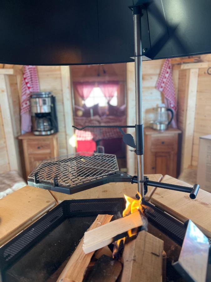Grillkota Holzhuette Otel Lauenburg Dış mekan fotoğraf