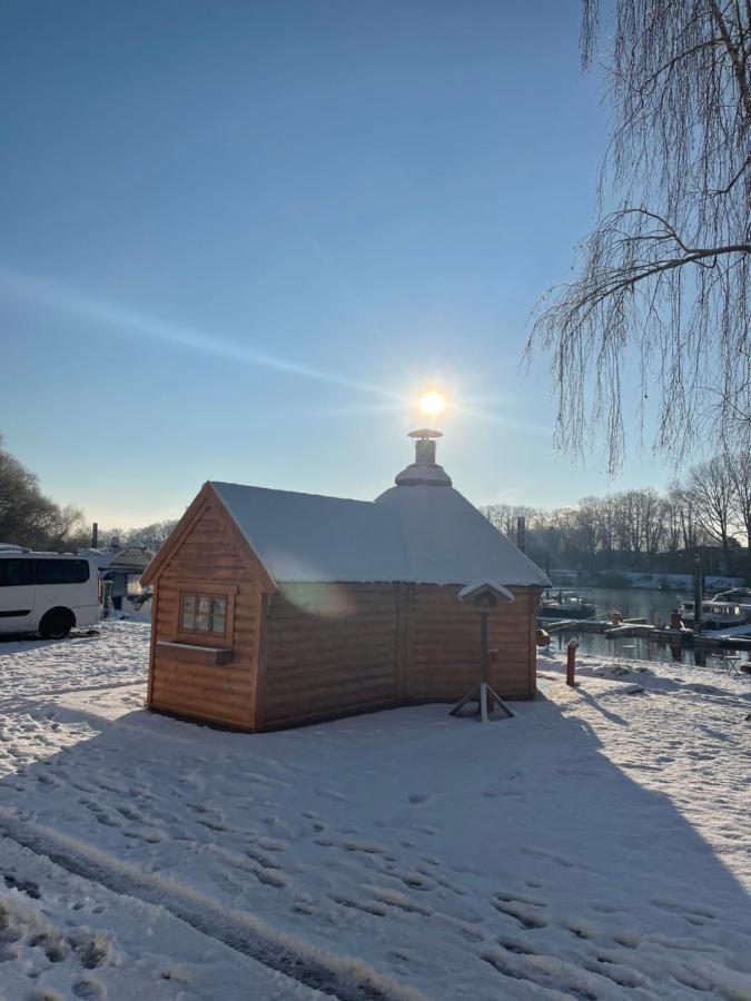 Grillkota Holzhuette Otel Lauenburg Dış mekan fotoğraf